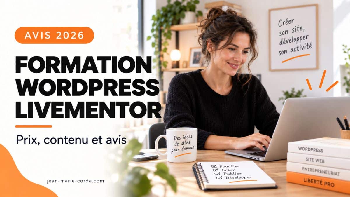 Formation WordPress LiveMentor : avis sur le prix, le contenu et l’accompagnement